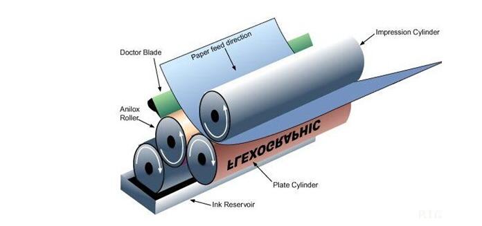 柔性版印刷傳墨方式